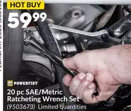 Princess Auto 20 pc SAE/Metric Ratcheting Wrench Set offer