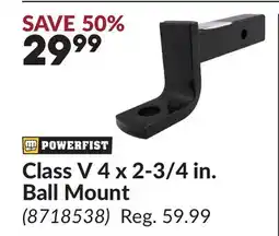 Princess Auto Class V 4 x 2-3/4 in. Ball Mount offer