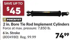 Princess Auto 2 in. Bore Tie Rod Implement Cylinders offer