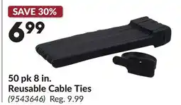 Princess Auto 50 pk 8 in. Reusable Cable Ties offer