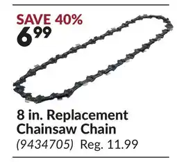 Princess Auto 8 in. Replacement Chainsaw Chain offer