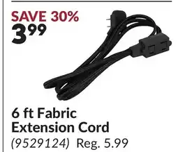 Princess Auto 6 ft Fabric Extension Cord offer
