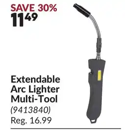 Princess Auto Extendable Arc Lighter Multi-Tool offer