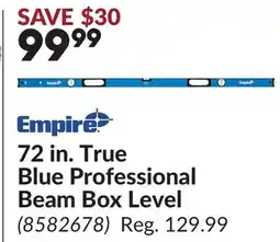 Princess Auto 72 in. True Blue Professional Beam Box Level offer