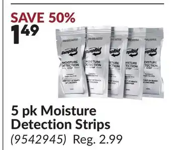 Princess Auto 5 pk Moisture Detection Strips offer