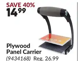 Princess Auto Plywood Panel Carrier offer