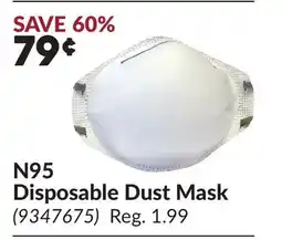 Princess Auto N95 Disposable Dust Mask offer