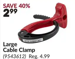 Princess Auto Large Cable Clamp offer