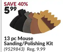 Princess Auto 13 pc Mouse Sanding/Polishing Kit offer