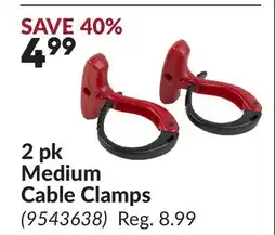 Princess Auto 2 pk Medium Cable Clamps offer