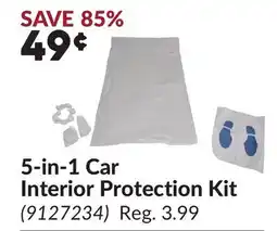 Princess Auto 5-in-1 Car Interior Protection Kit offer