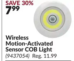 Princess Auto Wireless Motion-Activated Sensor COB Light offer