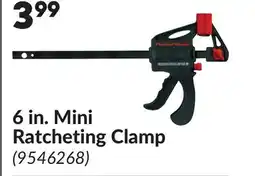 Princess Auto 6 in. Mini Ratcheting Clamp offer