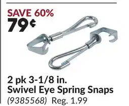 Princess Auto 3-1/8 in. Swivel Eye Spring Snaps offer