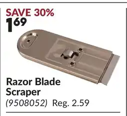 Princess Auto Razor Blade Scraper offer