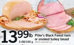 Loblaws Piller's Black Forest ham or smoked turkey breast offer
