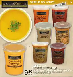 Loblaws Pane fresco family-sized chilled soup to go offer