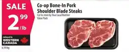 Co-op Co-op Bone-In Pork Shoulder Blade Steaks offer