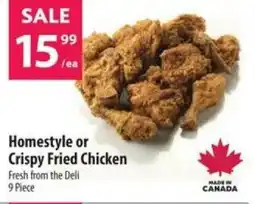 Co-op Homestyle or Crispy Fried Chicken offer