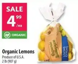 Co-op Organic Lemons offer