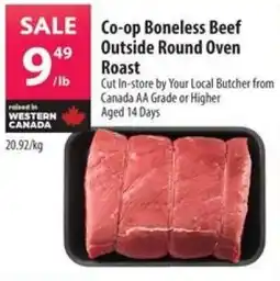 Co-op Co-op Boneless Beef Outside Round Oven Roast offer