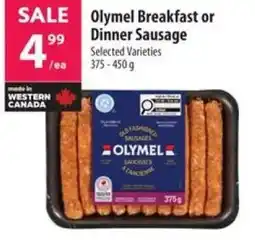 Co-op Olymel Breakfast or Dinner Sausage offer