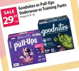 Co-op Goodnites or Pull-Ups Underwear or Training Pants offer