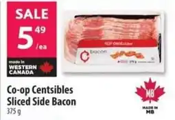 Co-op Co-op Centsibles Sliced Side Bacon offer