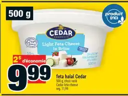 Super C FETA HALAL | CEDAR FETA CHEESE offer