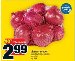 Super C OIGNONS ROUGES | RED ONIONS offer