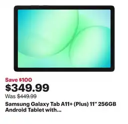 Best Buy Samsung Galaxy Tab A11+ (Plus) 11 256GB Android Tablet with MediaTek MT8775 Processor - Grey offer