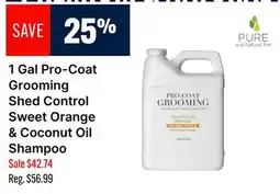 Ren’s Pets Depot 1 Gal Pro-Coat Grooming Shed Control Sweet Orange & Coconut Oil Shampoo offer