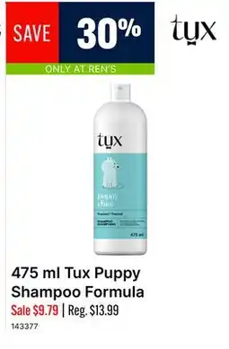 Ren’s Pets Depot 475 ml Tux Puppy Shampoo Formula offer