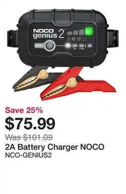 Bumper to Bumper 2A Battery Charger offer