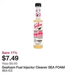 Bumper to Bumper Seafoam Fuel Injector Cleaner offer