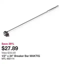 Bumper to Bumper 1/2 x 24 Breaker Bar offer