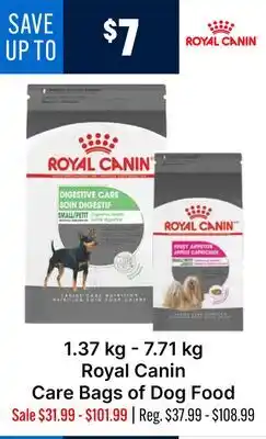 Ren’s Pets Depot Royal Canin Care Bags of Dog Food offer