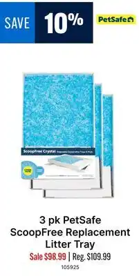 Ren’s Pets Depot 3 pk PetSafe ScoopFree Replacement Litter Tray offer