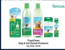 Ren’s Pets Depot TropiClean Dog & Cat Dental Products offer