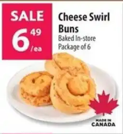 Co-op Cheese Swirl Buns offer