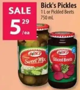 Co-op Bick's Pickles offer
