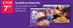 Co-op Taco Bell Core Dinner Kits offer