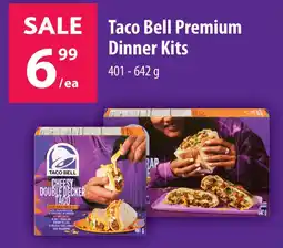 Co-op Taco Bell Premium Dinner Kits offer