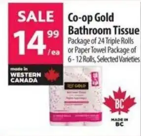 Co-op Co-op Gold bathroom tissue offer