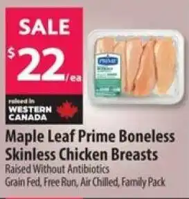 Co-op Maple Leaf Prime Boneless Skinless Chicken Breasts offer