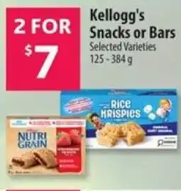 Co-op Kellogg's snacks or bars offer