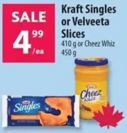 Co-op Kraft singles or velveeta slices offer