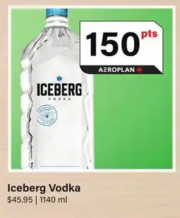 LCBO Iceberg Vodka offer