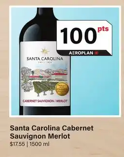 LCBO Santa Carolina Cabernet Sauvignon Merlot offer