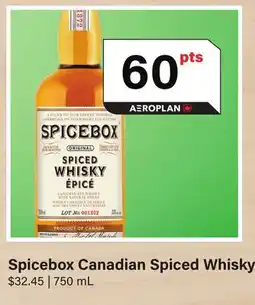 LCBO Spicebox Canadian Spiced Whisky offer